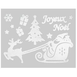 Raamstickers 29x40cm 4ass