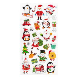 Raamstickers 3D 4ass - afbeelding 4