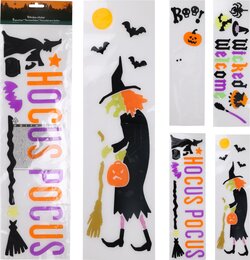 Raamstickers gel - Halloween