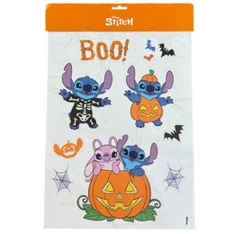 Raamstickers Stitch Halloween A3