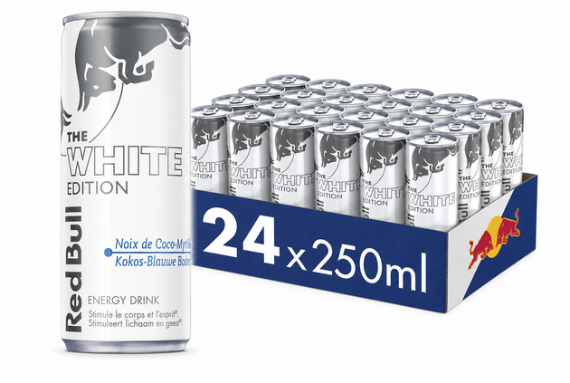 Red Bull white edition 24x25cl