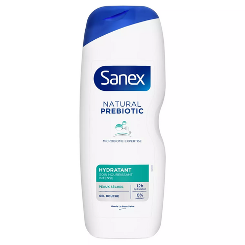 Sanex gel douche 700ml natural prebiotic hydratant
