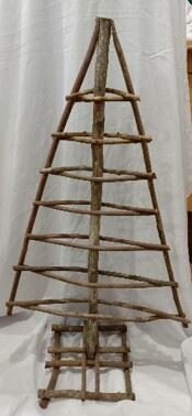 Sapin avec branches sur pied naturel 75x60x50 - image 1