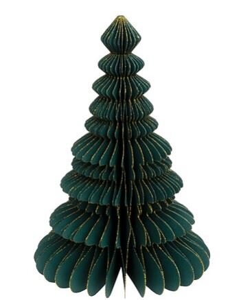 sapin H90cm papier vert