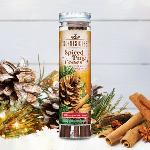 Scentsicles 6pc Stick Spiced Pine Cones - afbeelding 2