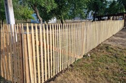 schapenhek acaciahout 5 x 1,2m spacing: 4,5cm, Ø8-12 - afbeelding 6