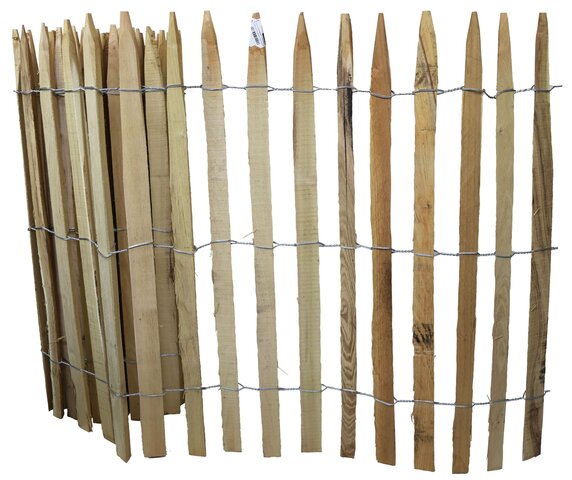 schapenhek acaciahout 5 x 1,2m spacing: 4,5cm, Ø8-12 - afbeelding 2