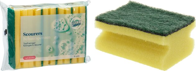 schuursponzen set 10st