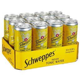 Schweppes indian tonic 12x33cl