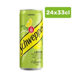 Schweppes lemon 24x33cl - afbeelding 2