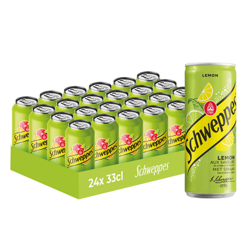 Schweppes lemon 24x33cl - image 1