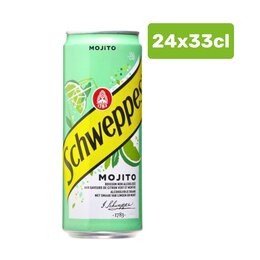 Schweppes mojito 24x33cl - afbeelding 2