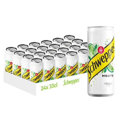 Schweppes mojito 24x33cl - afbeelding 1