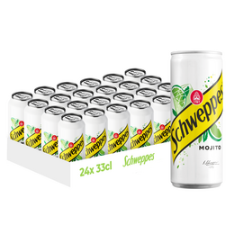 Schweppes mojito 24x33cl