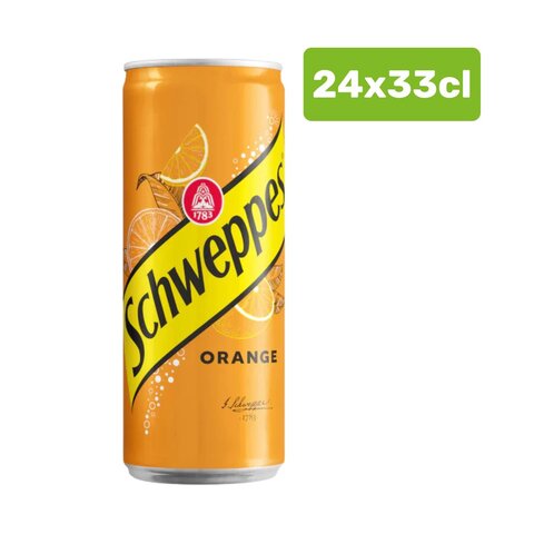 Schweppes orange 24x33cl - image 2