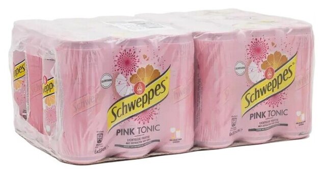 Schweppes pink tonic 12x33cl