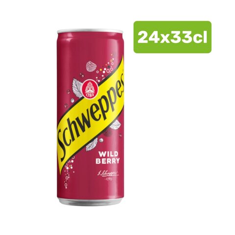 Schweppes wild berry 24x33cl - image 2