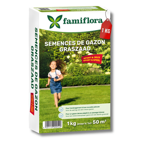 Semences de gazon jeu & sport 1 kg (jusqu'à 50 m²) - image 6