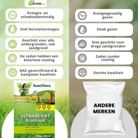 Semences de gazon Ultra Resist - 1kg (jusqu'a 40m2) - image 4