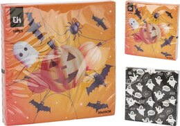 Servetten Halloween 33x33cm 16stuks