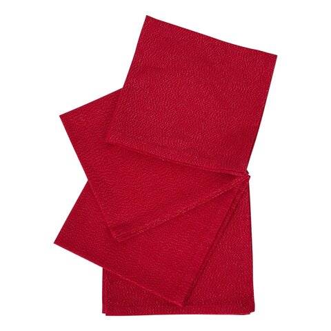Servetten Lyeka 4stuks katoen rood