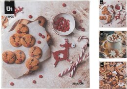 Servietten 33x33cm 16stuks - Kerst
