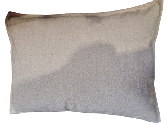 Sierkussen Coral 100x70cm - ecru