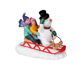 Sledding With Frosty