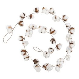 Slinger 200cm katoenbloemen