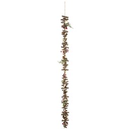 Slinger L100cm hout met bessen
