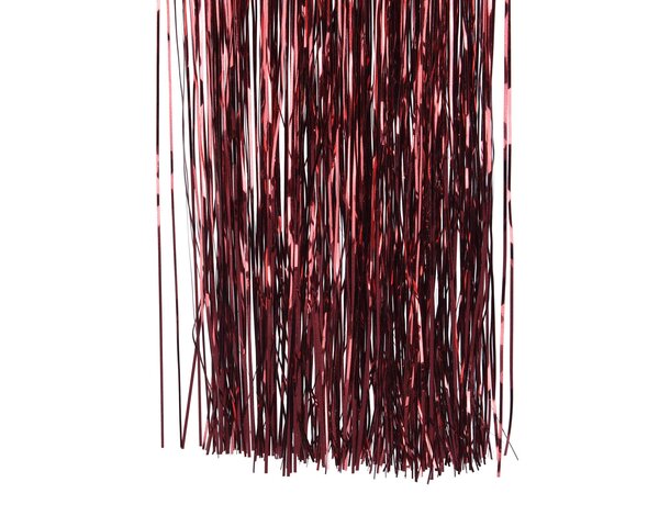 Slinger Lametta H40cm oxblood