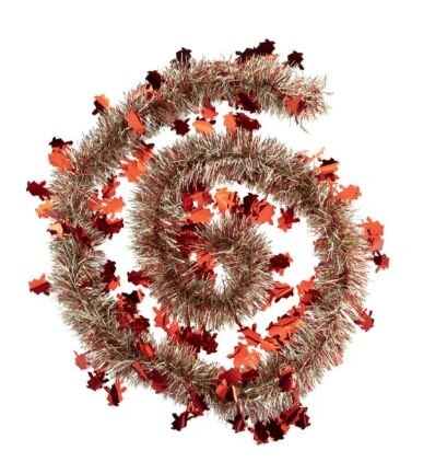 Slinger met ster 3m goud rood