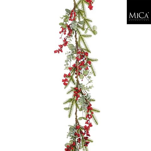 Slinger Berries L150cm rode bessen