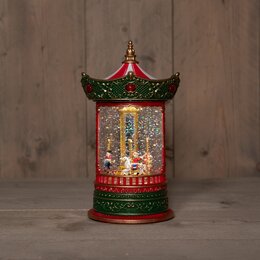 Sneeuwbal 25x16cm warm wit