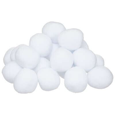Sneeuwballen D75mm 15stuks