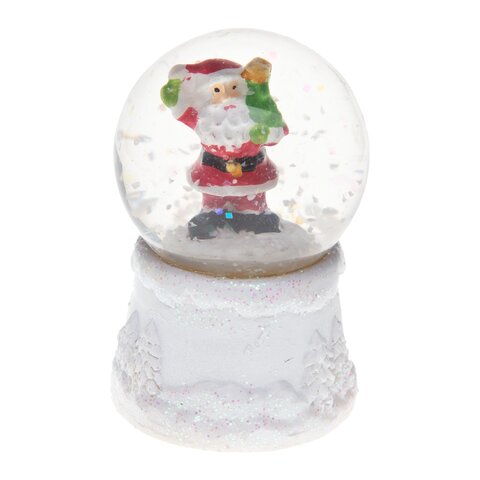 Sneeuwbol LED met glitters