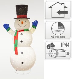 Sneeuwman H240cm Led