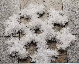 Sneeuwvlok Tinsel D32cm - wit