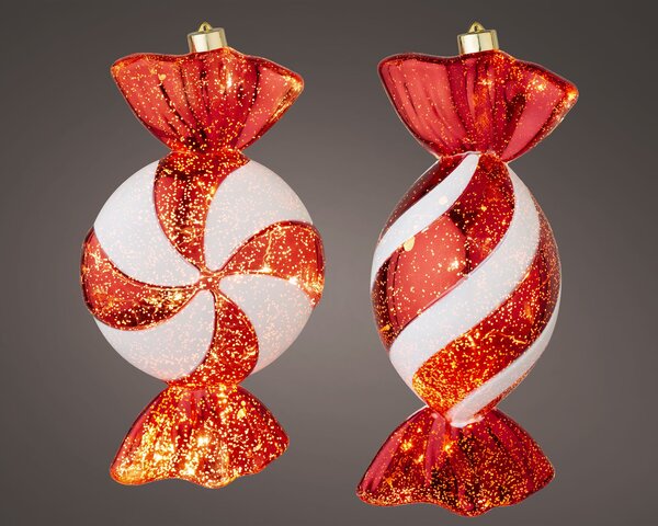 Snoep Led H32cm kunststof 2ass - afbeelding 1