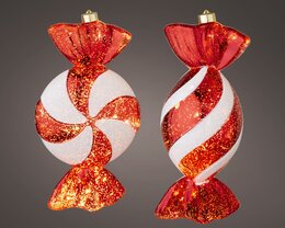 Snoep Led H32cm kunststof 2ass