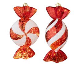 Snoep Led H32cm kunststof 2ass - afbeelding 2