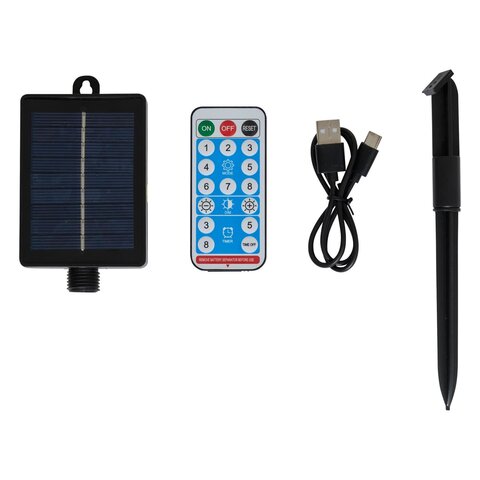 Solarpannel 500Led H10cm 1200mAH