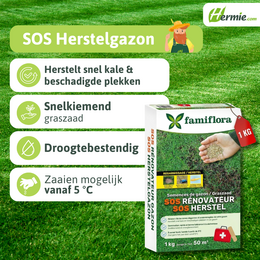 SOS Herstelgazon 1Kg - afbeelding 2