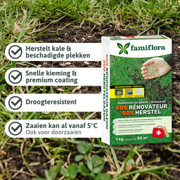 SOS Herstelgazon 1Kg - afbeelding 2