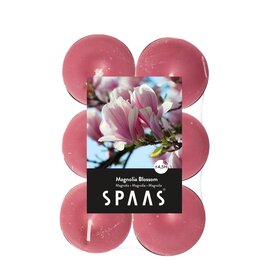 Spaas theelichten geur blok 12 stuks magnolia blossom