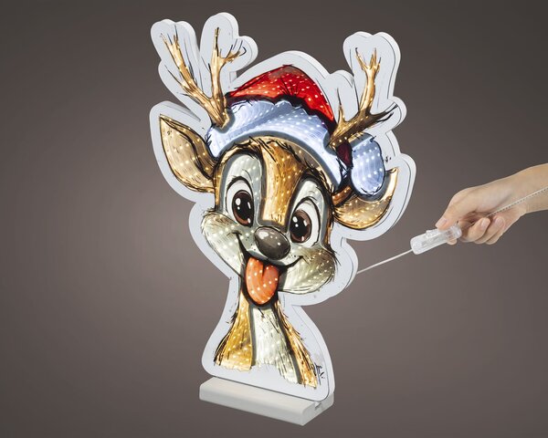 Spigel 30x41cm Rendier Led
