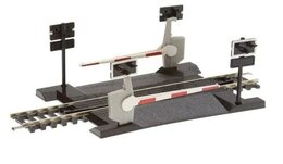 Spoorwegovergang enkel spoor 1:76