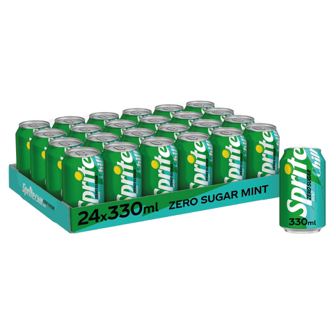 Sprite zero chill mint 24x33cl