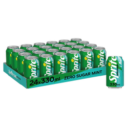 Sprite zero chill mint 24x33cl