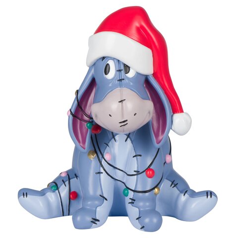 Statue Bourriquet avec bonnet Père Noël